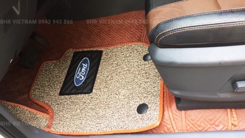 Thảm lót sàn ô tô 360 độ Ford Ranger giá tại xưởng, rẻ nhất Hà Nội, TPHCM